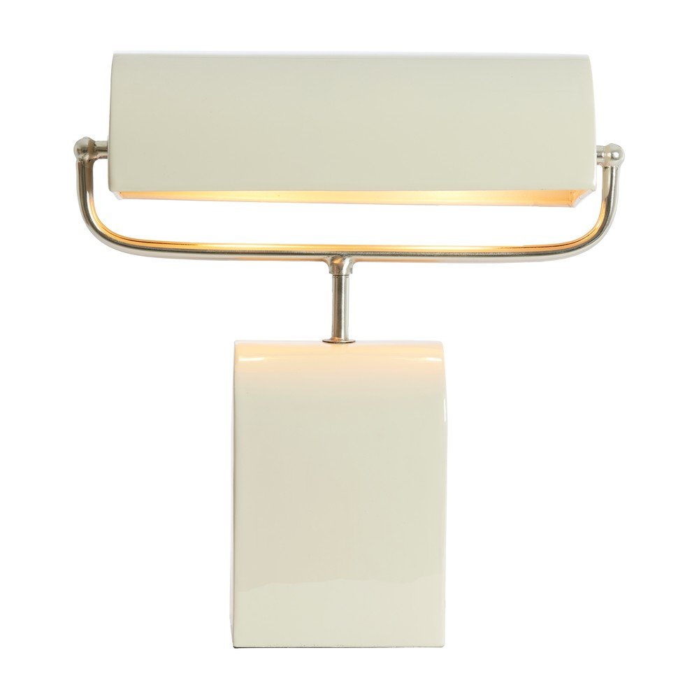 Kremowa metalowa lampa stołowa (wysokość 38 cm) Cardona – Light & Living (zdjęcie 3)