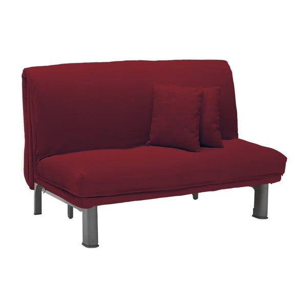 Czerwona rozkładana sofa dwuosobowa 13Casa Furios