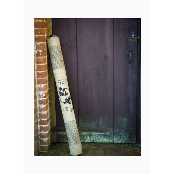 Niebiesko-szary dwustronny dywan na zewnątrz z tworzywa sztucznego z recyklingu Fab Hab Seville, 150x240 cm-image-3