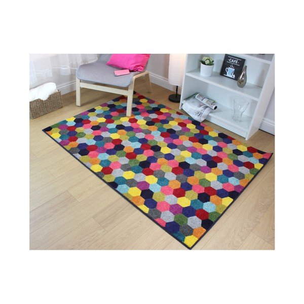 Dywan Flair Rugs Radiant Hexagon Multi, 170x120 cm-image-1