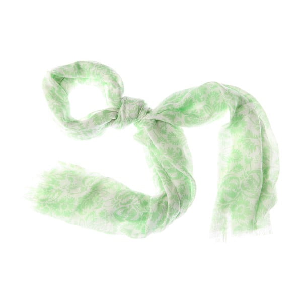 Szalik Smudge Green, 180x55 cm