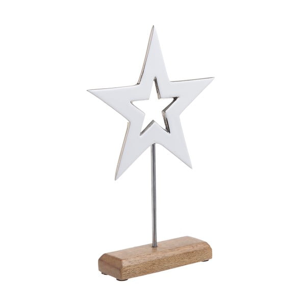 Świąteczna dekoracja drewniana w kształcie gwiazdy InArt Kane