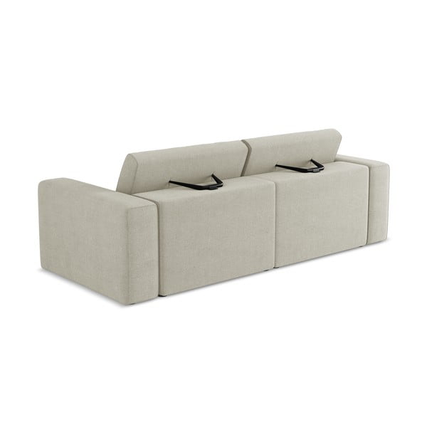 Beżowa sofa modułowa 224 cm Kalea – Makamii-image-3