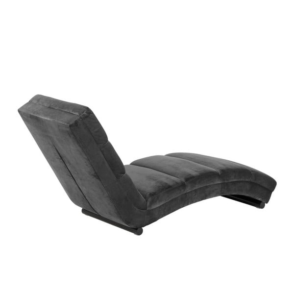 Szary aksamitny szezlong Actona Slinky-image-2