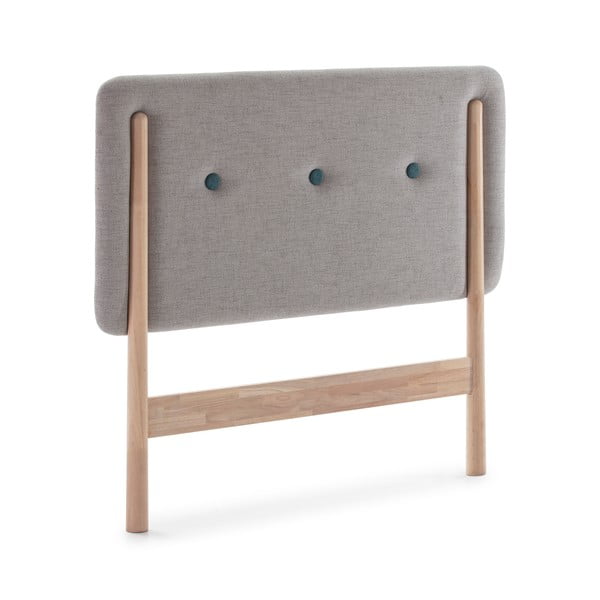 Szary zagłówek Marckeric Annie, 120x109 cm-image-1