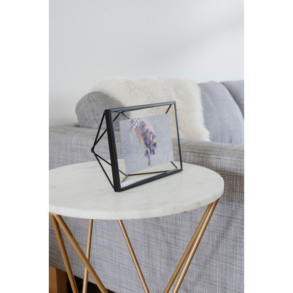 Czarna metalowa ramka stojąca/ścienna 20x15 cm Prisma – Umbra-image-4