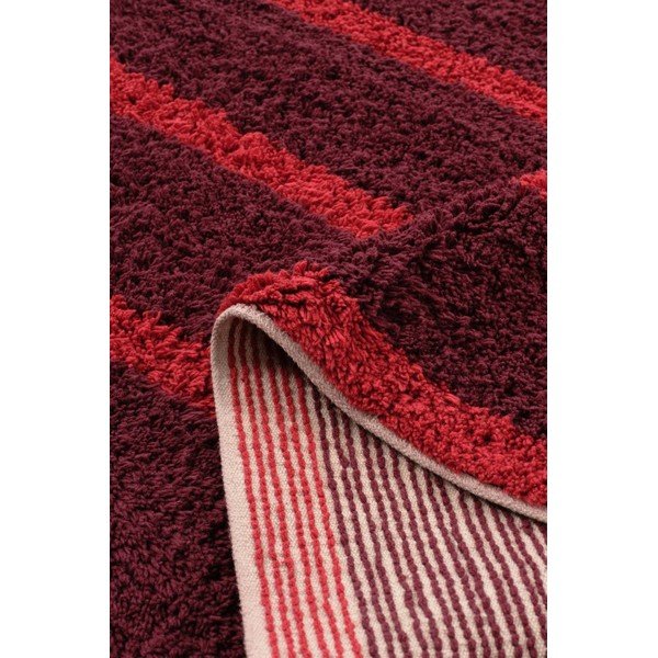 Czerwony/bordowy bawełniany chodnik 80x250 cm Mika – Jotex-image-3