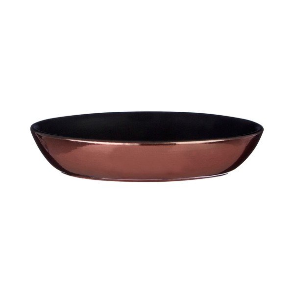 Czarna mydelniczka Premier Housewares Alpha, 14x10 cm