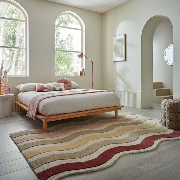Wełniany dywan tkany ręcznie 140x200 cm Cascade Wool – Flair Rugs-image-1