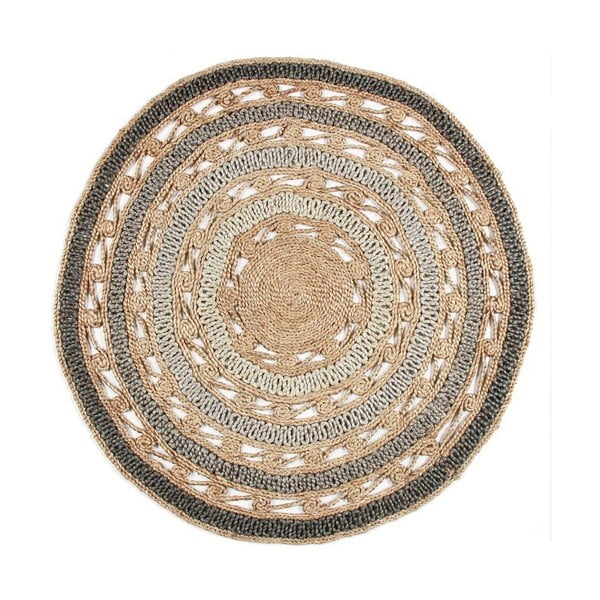 Okrągły dywan z juty Eco Rugs Zizzi, Ø 120 cm