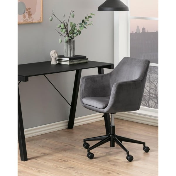 Szary fotel biurowy Actona Nora-image-1