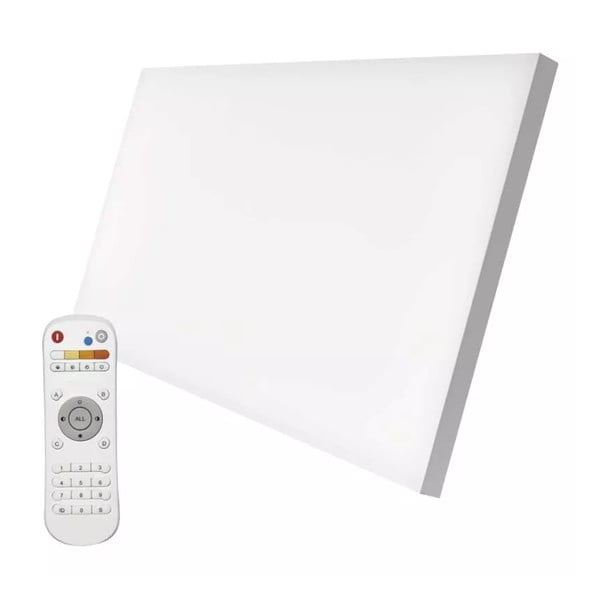 Biała lampa sufitowa LED ze zdalnym sterowaniem 59.5x29.5 cm Irvi – EMOS