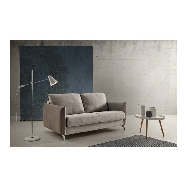Beżowa sofa rozkładana Suinta Milan, szer. 174 cm