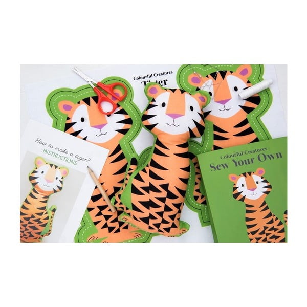 Zestaw do uszycia zabawki Rex London Tiger-image-2