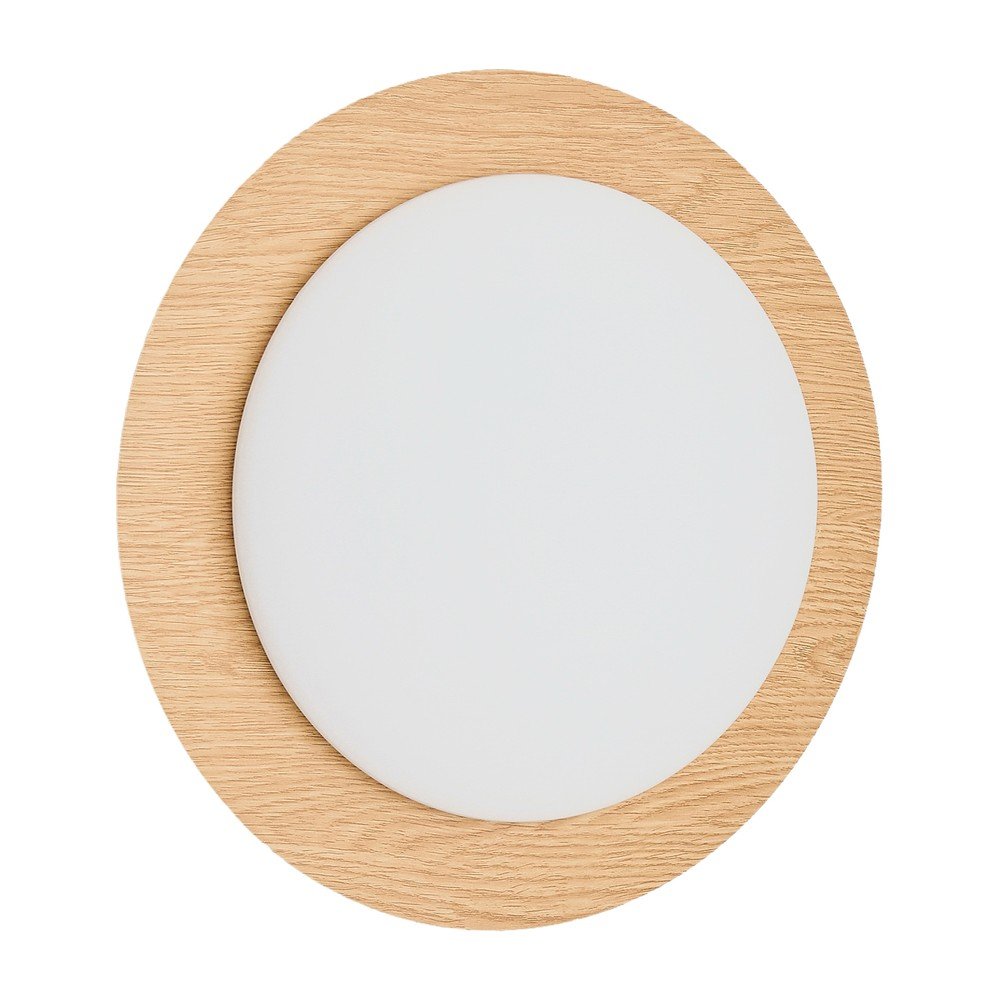 Metalowy kinkiet LED w naturalnym kolorze ø 40 cm Novae – Kave Home