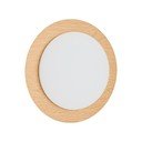 Metalowy kinkiet LED w naturalnym kolorze ø 40 cm Novae – Kave Home
