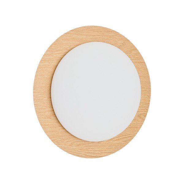 Metalowy kinkiet LED w naturalnym kolorze ø 40 cm Novae – Kave Home