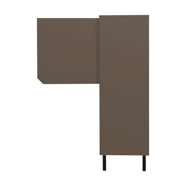 Ciemnoszary regał 118x137 cm Corner – Tenzo-image-1