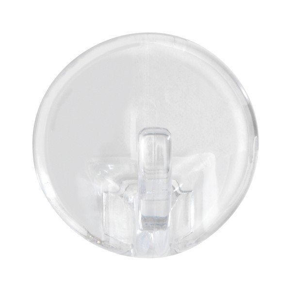 Zestaw 3 przezroczystych samoprzyczepnych haczyków Wenko Round-image-2