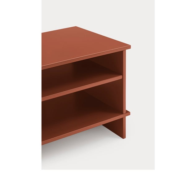 Ceglasta szafka nocna z półką Inari – Teulat-image-3