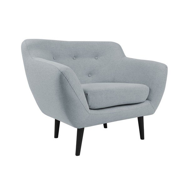 Szaroniebieski fotel Mazzini Sofas Piemont-image-2