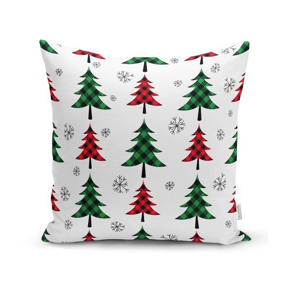Poszewka na poduszkę ze świątecznym motywem 43x43 cm Tartan – Mila Home