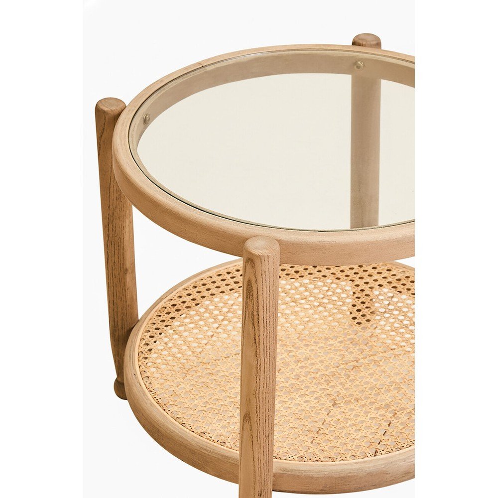Okrągły stolik ze szklanym blatem ø 57 cm Cebu – Premier Housewares (zdjęcie 8)