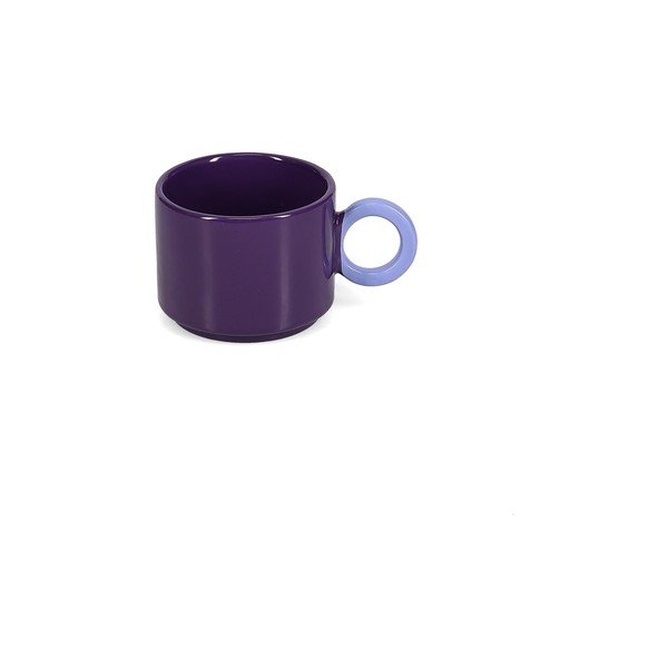 Ciemnofioletowy kamionkowy kubek 280 ml Lou – ONA-image-3