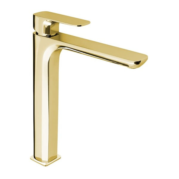 Bateria umywalkowa stojąca w kolorze złota Spy – Sapho