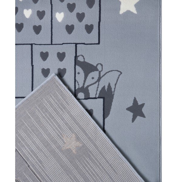 Dziecięcy szary dywan Hanse Home Adventures Jump, 100x250 cm-image-1