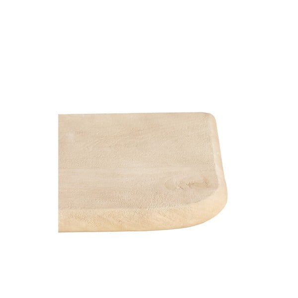 Półka z litego drewna mango w naturalnym kolorze 50 cm Tarontu – Light & Living-image-3