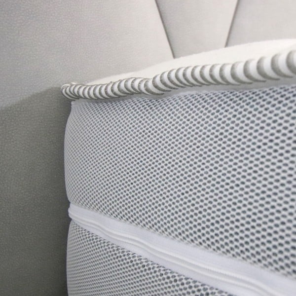 Twardy/średnio twardy piankowy materac dwustronny 90x200 cm Aloe Comfort – Materasso-image-4