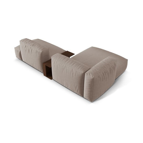 Beżowy narożnik modułowy (lewostronny) Martina – Micadoni Home-image-4