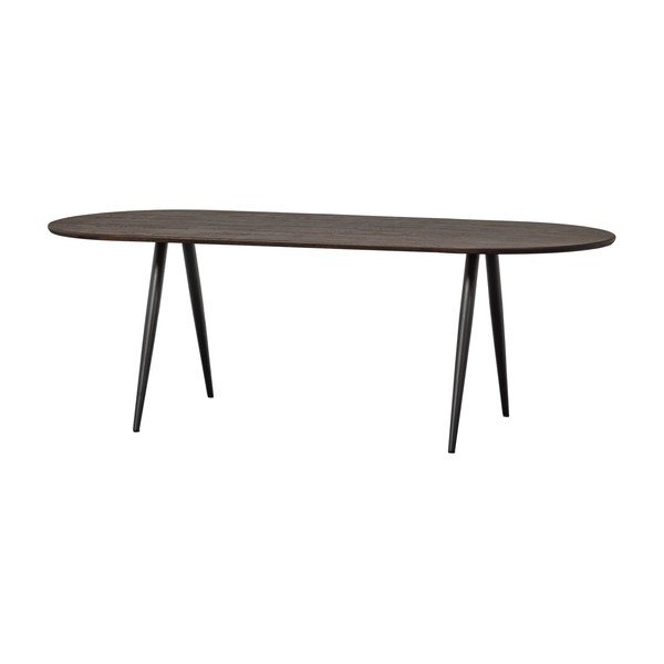 Stół z blatem z drewna dębowego 90x220 cm Tablo – WOOOD-image-3