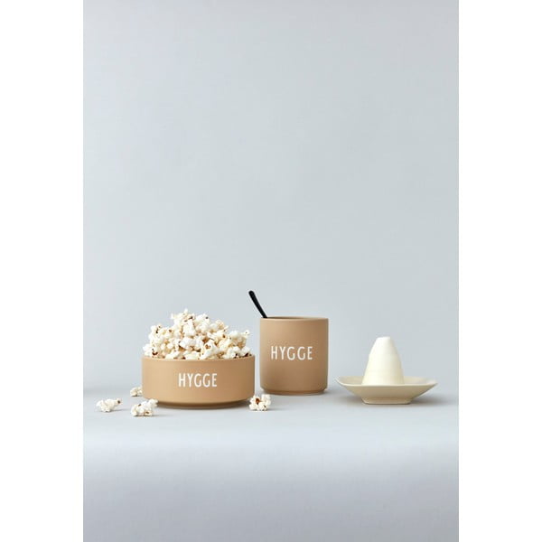 Beżowy porcelanowy kubek 300 ml Hygge – Design Letters-image-1