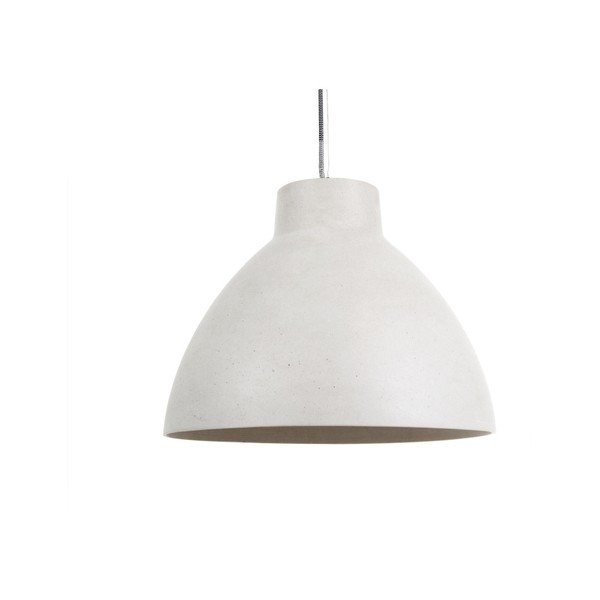Biała lampa wisząca Leitmotiv Sandstone