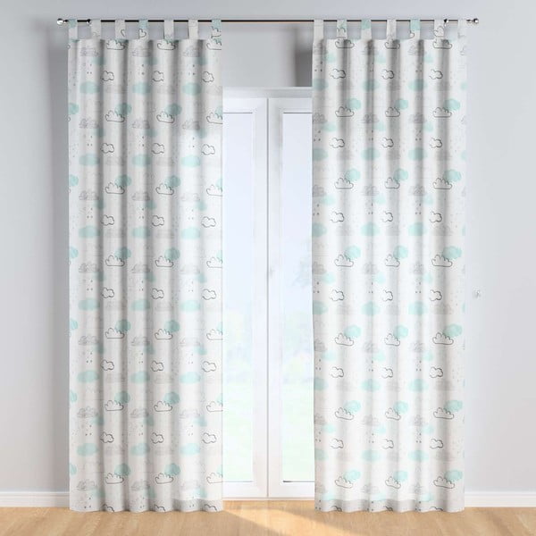 Zasłona dziecięca 260x130 cm Magic Collection – Yellow Tipi-image-1