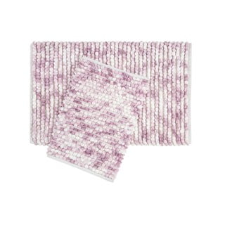 Zestaw 2 fioletowych bawełnianych dywaników łazienkowych Foutastic Ottova