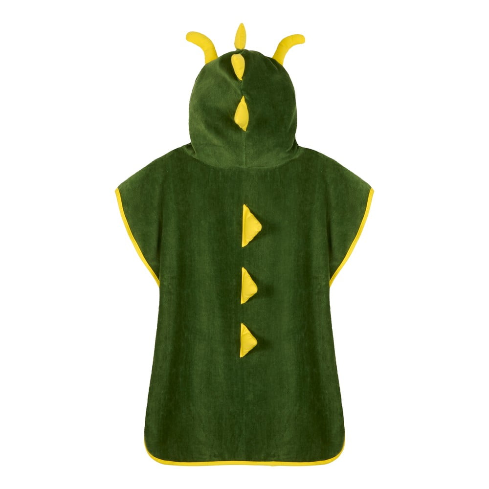 Zielone bawełniane ponczo dziecięce Joep – Good Morning