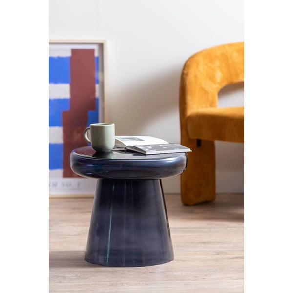 Szklany okrągły stolik ø 41 cm Simpleza  – Leitmotiv-image-1