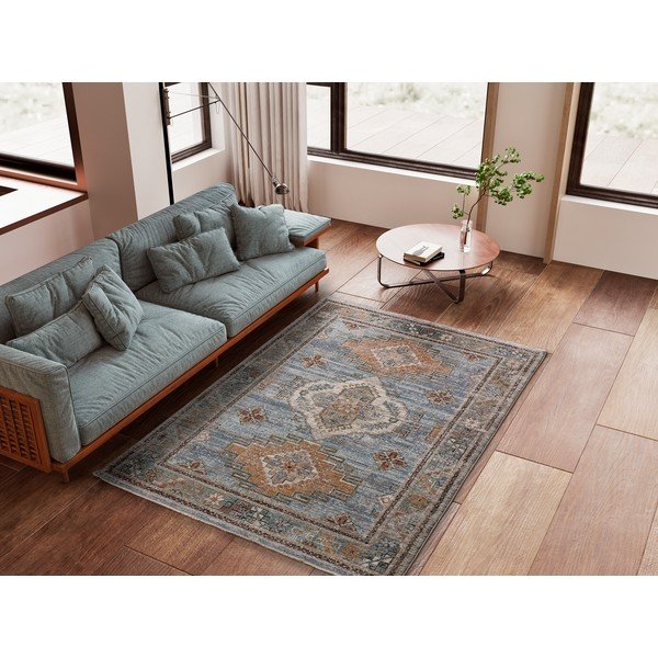 Niebieski dywan Universal Cambridge, 80x150 cm-image-1