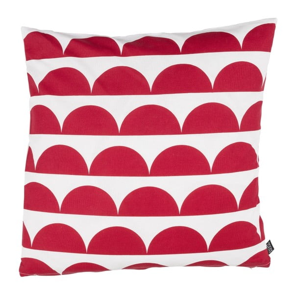 Czerwona poduszka 8mood Oslo Q, 50 x 50 cm