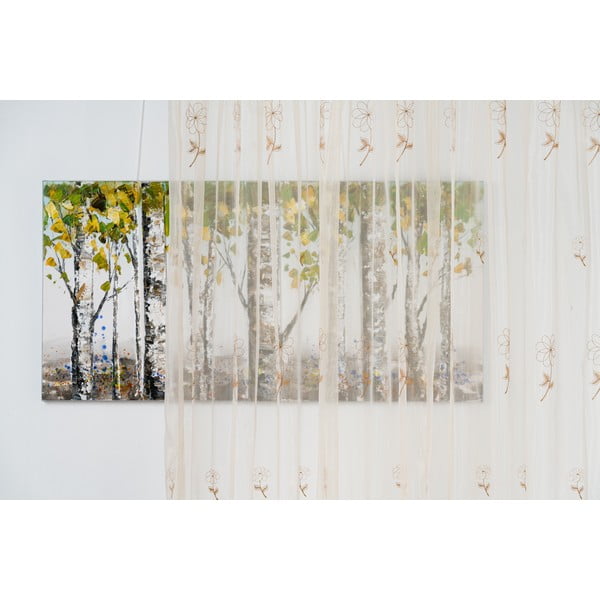 Beżowa firanka 140x245 cm Edith – Mendola Fabrics-image-3