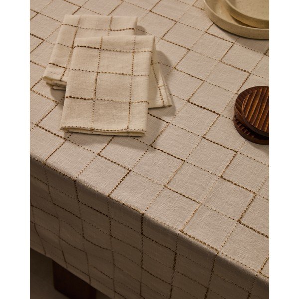 Bawełniany obrus 170x250 cm Ersen – Kave Home-image-3