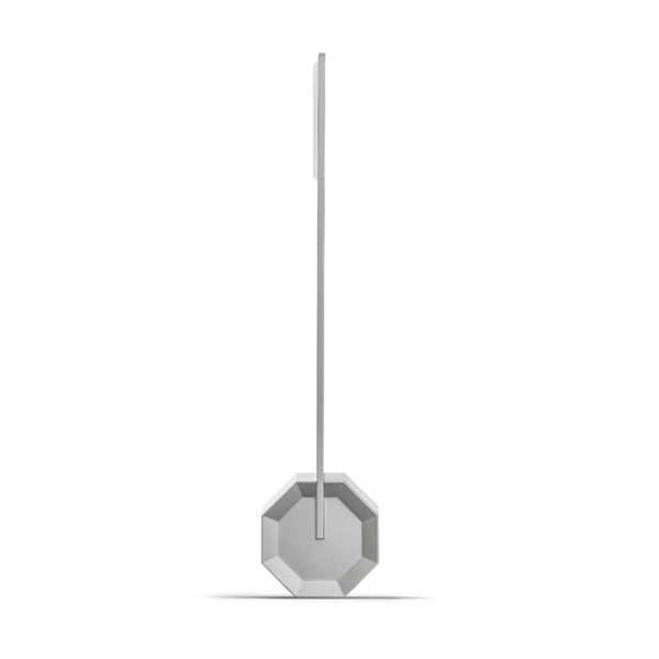 Lampa stołowa w kolorze srebra ze ściemniaczem (wys. 38 cm) Octagon One – Gingko