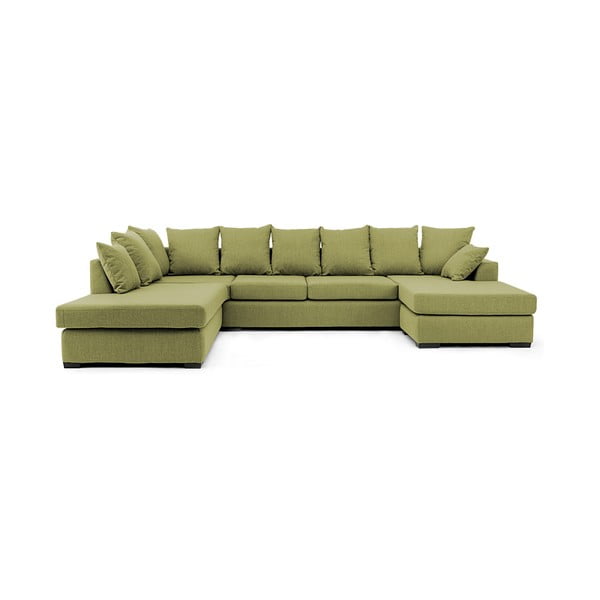 Sofa (zestaw wypoczynkowy) VIVONITA Linus, khaki zielona