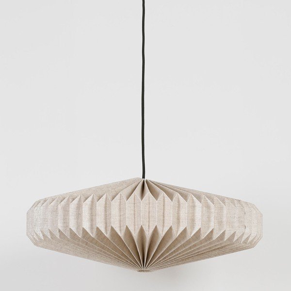 Kremowa lampa wisząca 56x56 cm Fontelo – Côté Table-image-4