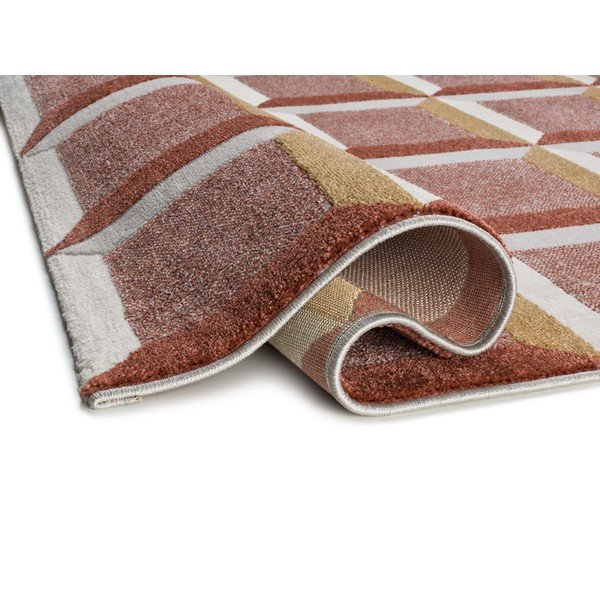 Dywan w kolorze terakoty 80x150 cm Amara – Universal-image-2