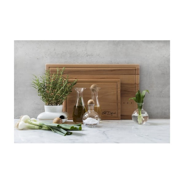 Zestaw 2 butelek na ocet i olej Sagaform Oval, 300 ml-image-2