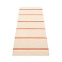 Ceglasto-kremowy chodnik odpowiedni na zewnątrz 70x180 cm Olle Brick Cream – Pappelina